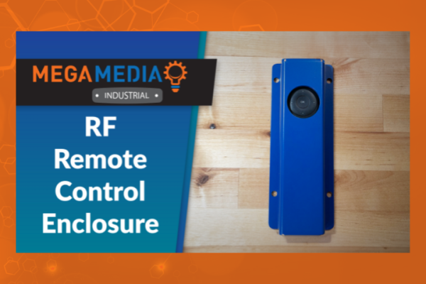 RF TV Remote Control Security Enclosure